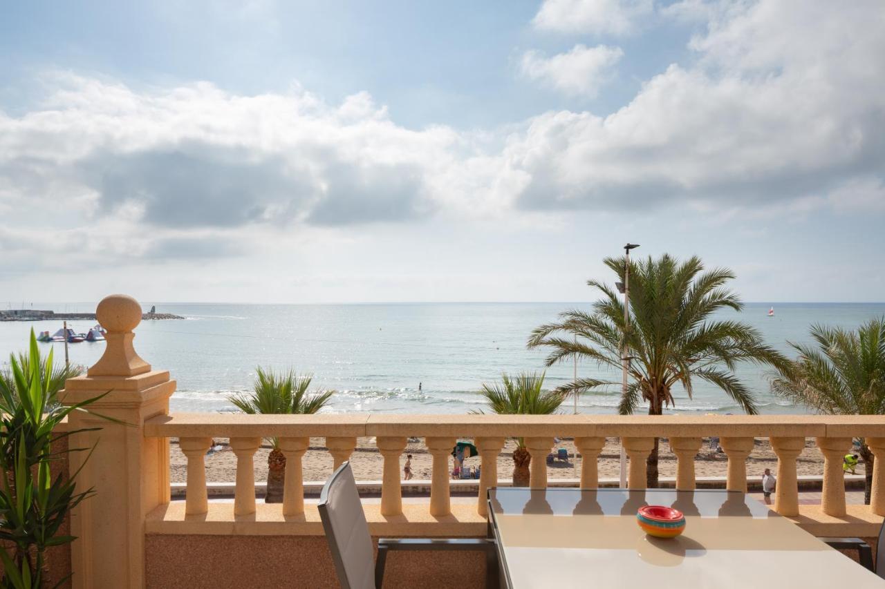 Ferienwohnung Atico Duplex De Lujo Frente Al Mar. 1A Linea Playa El Campello Exterior foto