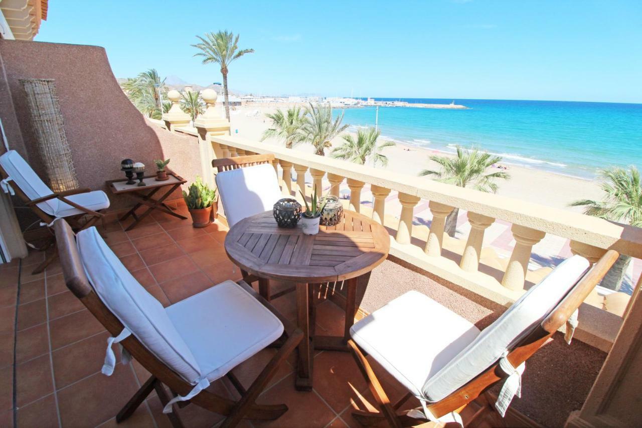 Ferienwohnung Atico Duplex De Lujo Frente Al Mar. 1A Linea Playa El Campello Exterior foto