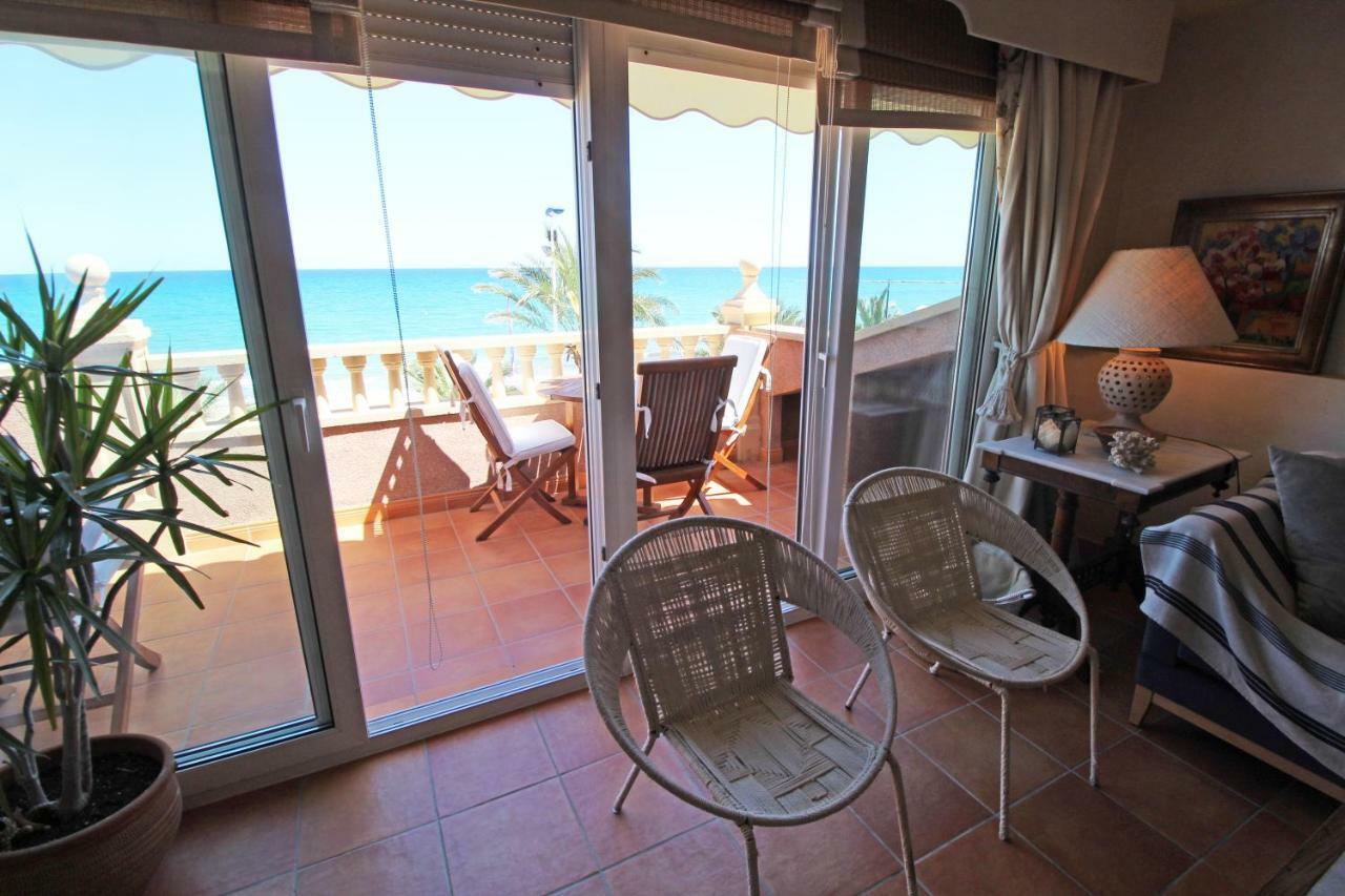Ferienwohnung Atico Duplex De Lujo Frente Al Mar. 1A Linea Playa El Campello Exterior foto